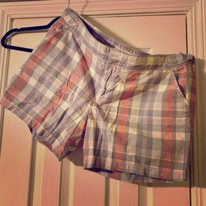 Old Navy Plaid Cotton Shorts size 18